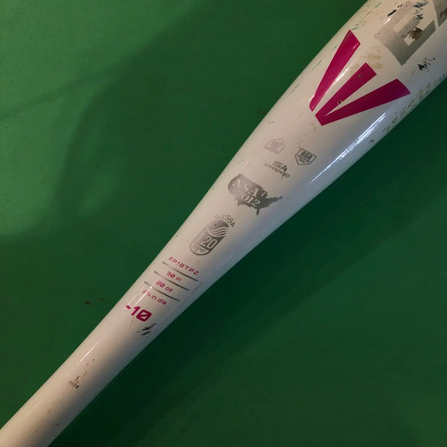 Used Easton Topaz Alloy Bat -10 20OZ 30" 5 Used Easton Topaz Alloy Bat -10 20OZ 30" - Image 3