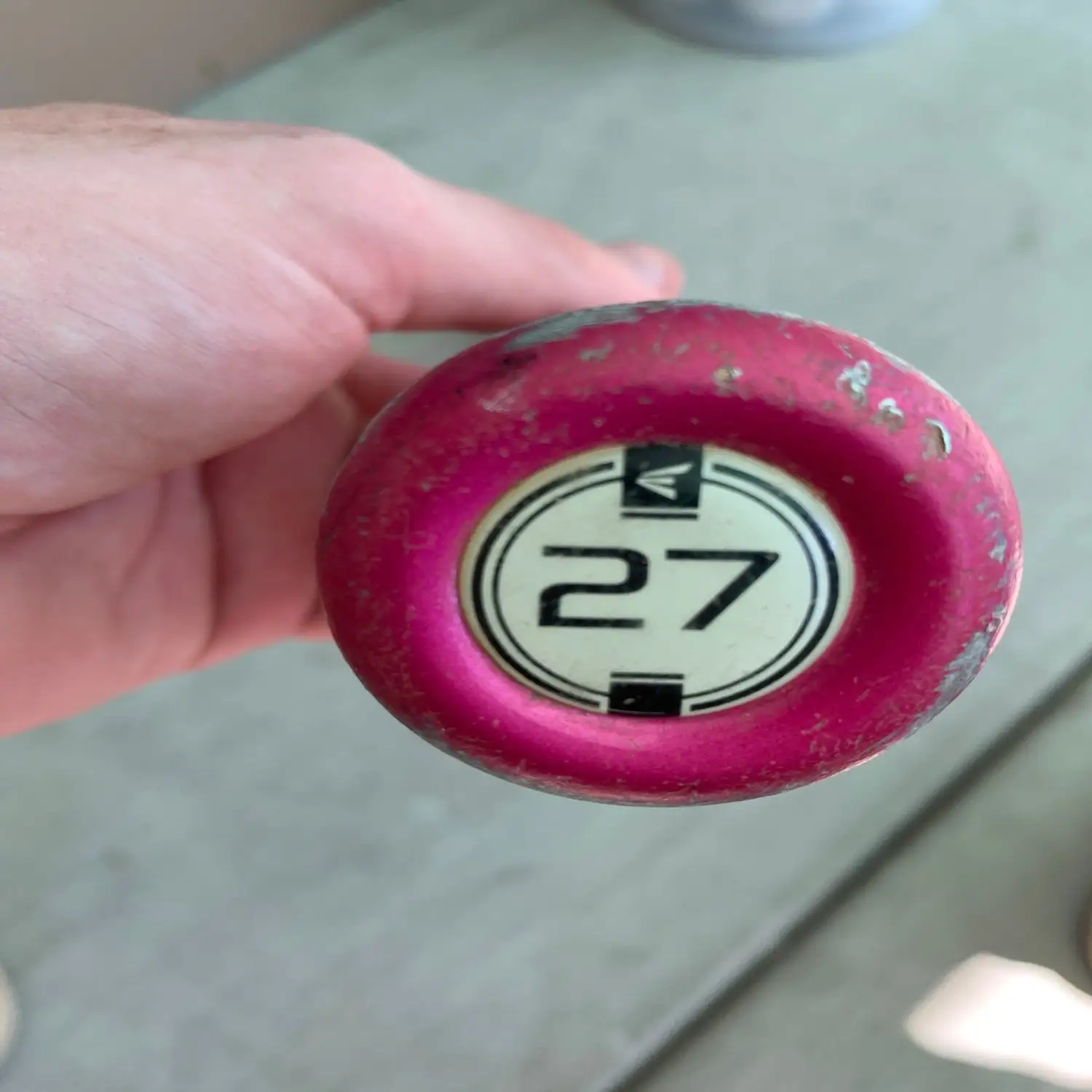 Used 2020 Easton Pink Sapphire Alloy Bat -10 17OZ 27" 6 Used 2020 Easton Pink Sapphire Alloy Bat -10 17OZ 27" - Image 4