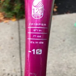 Used Easton Pink Sapphire (27") Alloy Softball Bat - 17OZ (-10) 13 Used Easton Pink Sapphire (27") Alloy Softball Bat - 17OZ (-10) -Cheap Bats Store 9752a5ab08582721 original
