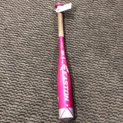 Used Easton Pink Sapphire Alloy Bat -10 18OZ 28"