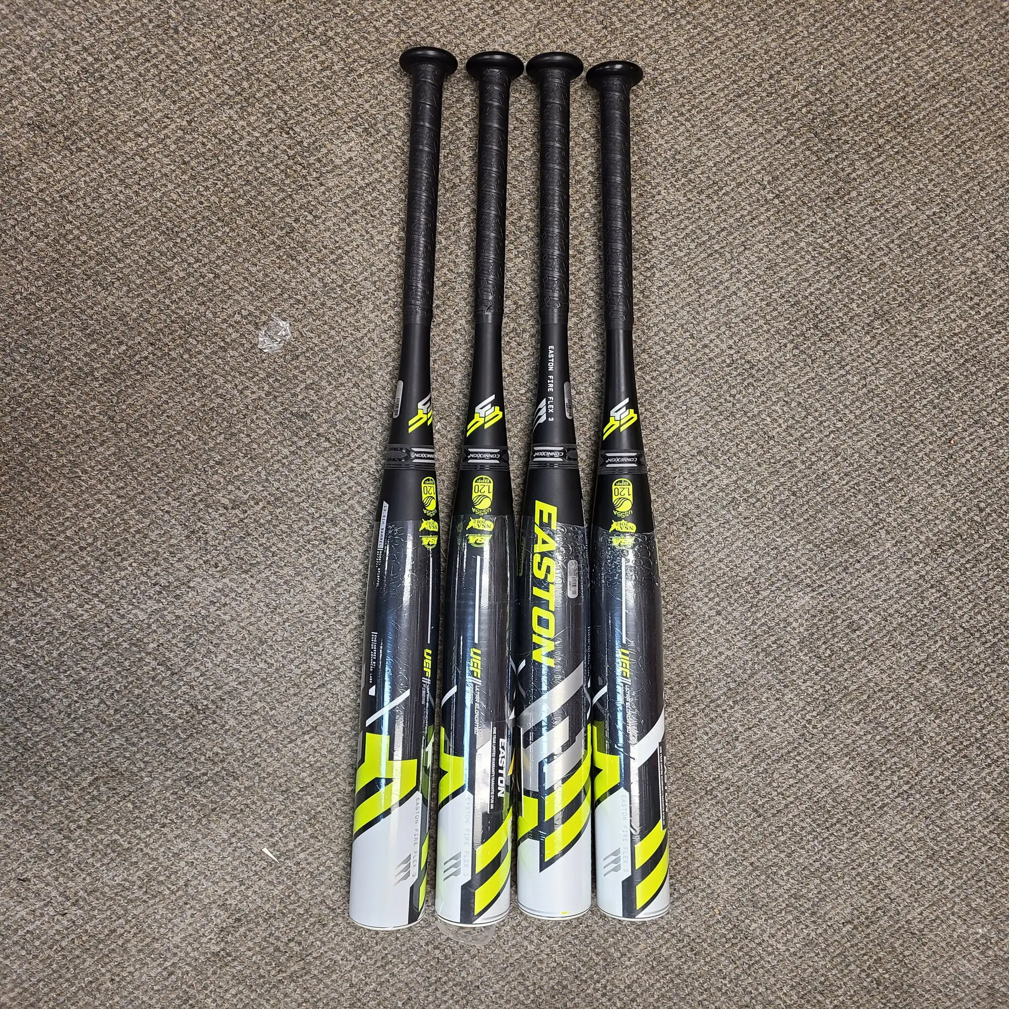 Easton Fire Flex 3 Bat 34" LOADED 3 Easton Fire Flex 3 Bat 34" LOADED