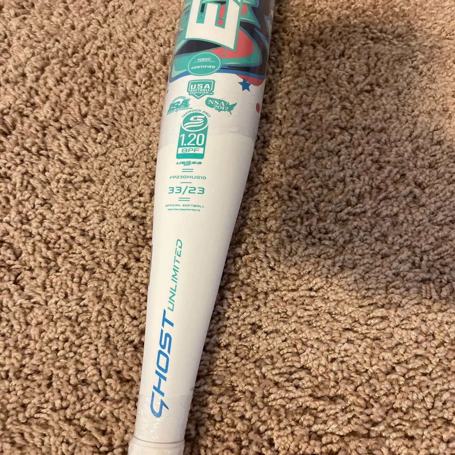 Easton Ghost Unlimited Graffiti Edition New In Wrapper 33/23 4 Easton Ghost Unlimited Graffiti Edition New In Wrapper 33/23 - Image 2