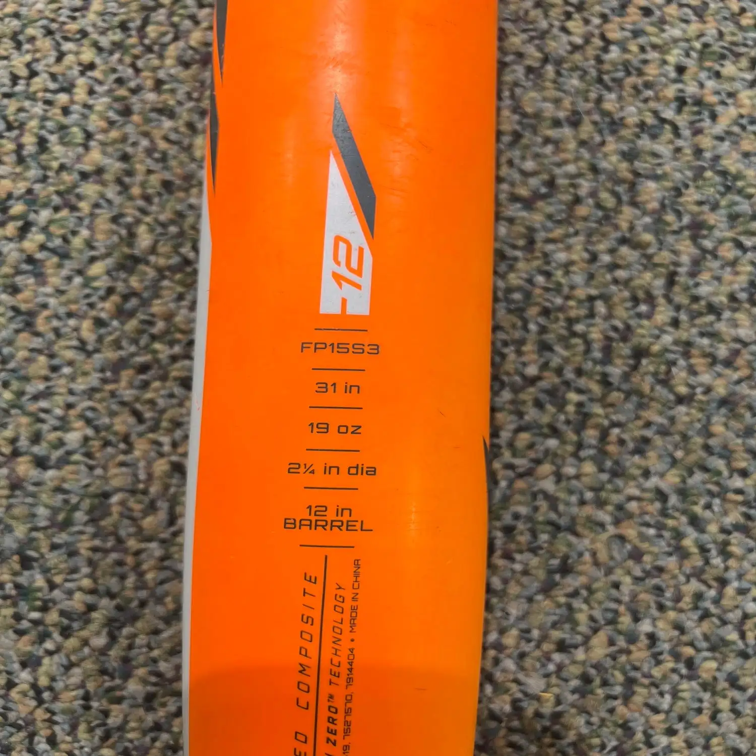 Used Easton FS3 Composite Bat -12 19OZ 31" 6 Used Easton FS3 Composite Bat -12 19OZ 31" - Image 4